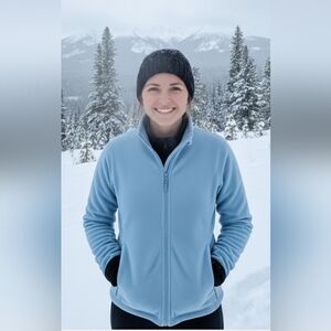 Swiss Alps fleece jacket sz medium